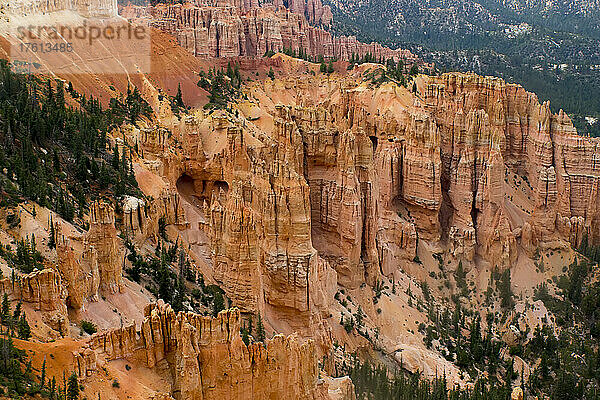 Der bunte Sandstein des Bryce Canyon.