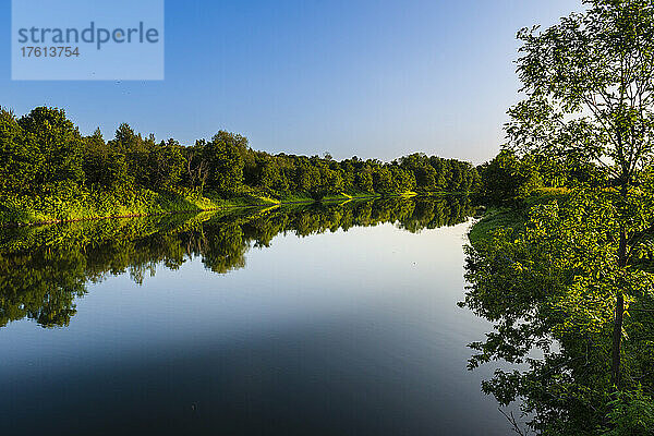 Riviere du Nord in den Laurentides von Quebec; Quebec  Kanada