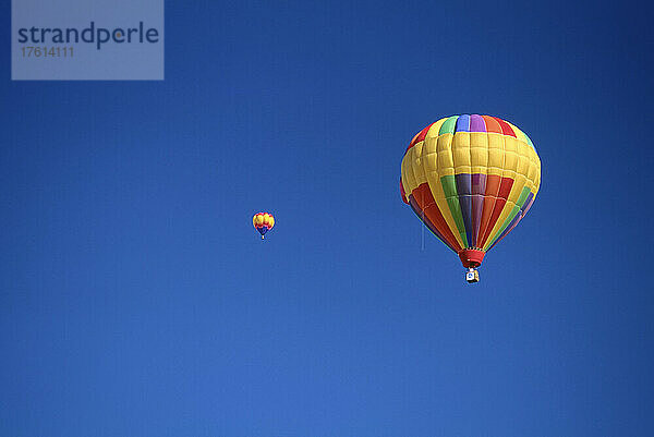 Heißluftballon-Fiesta  Albuquerque  New Mexico  USA