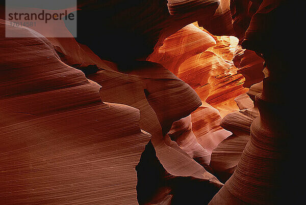 Canyon Interior  Antelope Canyon Arizona  USA