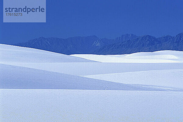 White Sands National Monument  New Mexico  USA