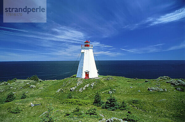 Leuchtturm  Grand Manan Island New Brunswick  Kanada