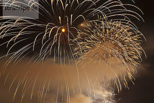 Celebration of Light-Feuerwerk  English Bay  Vancouver  British Columbia  Kanada