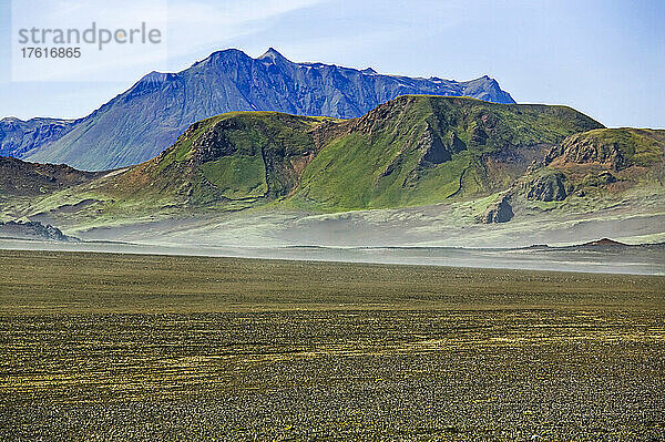 Berglandschaft bei Landmannalaugar  Fjallabak Naturreservat; Island