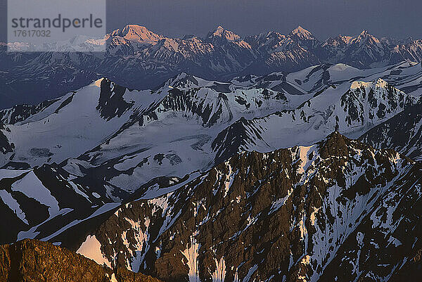 Kluane und Alsek Ranges  Kluane-Nationalpark  Yukon  Kanada