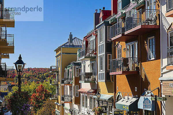 Unterkünfte im Mont Tremblant Ski Resort Village in Quebec  Kanada; Mont-Tremblant  Quebec  Kanada