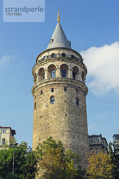 Galata-Turm in Istanbul  Türkei; Istanbul  Provinz Istanbul  Türkei