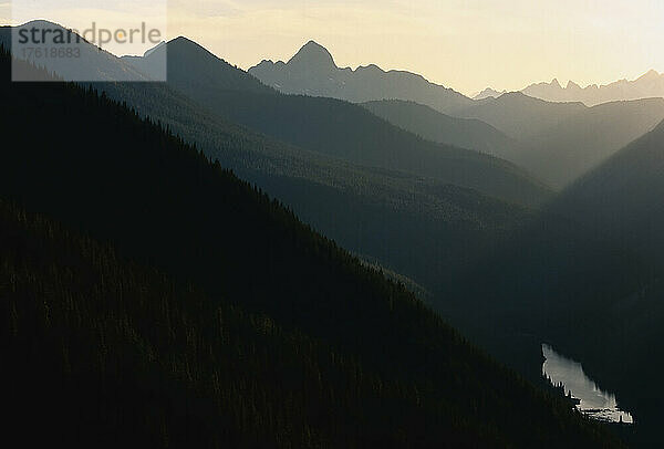 Oberhalb der Lightning Lakes  Manning Provincial Park  British Columbia  Kanada