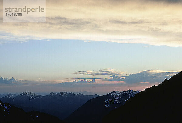 Die nördlichen Kaskaden  North Cascades National Park  Washington  USA