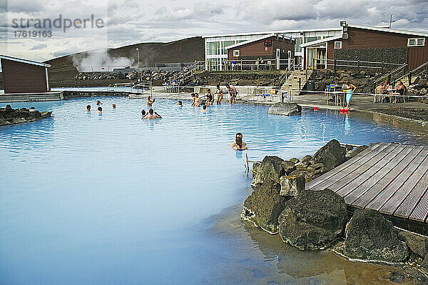 Jardbodin  die heißen Quellen des Myvatn  Myvatn-See  Island; Island