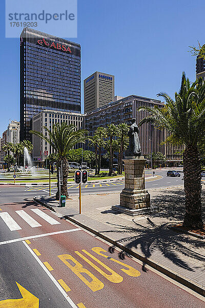 Stadtzentrum von Kapstadt  Südafrika am Westkap; Kapstadt  Südafrika