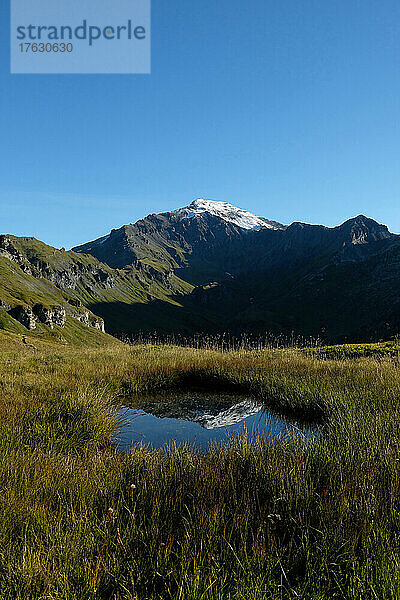 Mont Buet aus dem Naturschutzgebiet Passy 74.