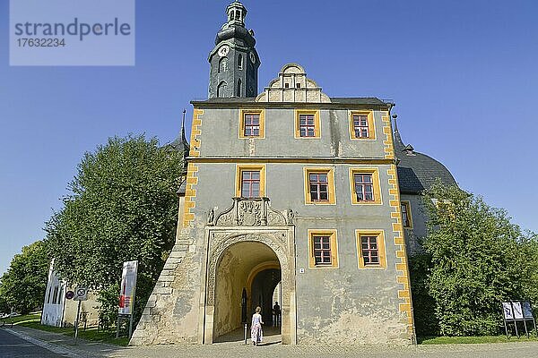 Bastille  Stadtschloß Weimar  Weimar  Thüringen  Deutschland  Europa