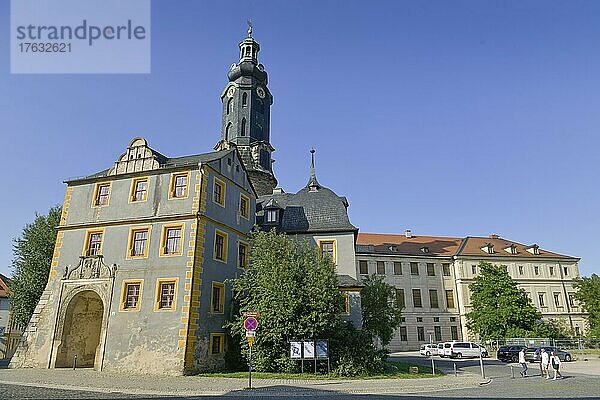 Bastille  Stadtschloß Weimar  Weimar  Thüringen  Deutschland  Europa