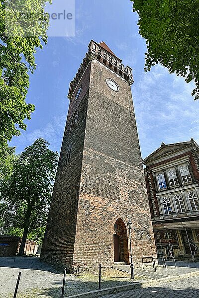 Schlossturm  Schlossberg  Cottbus  Brandenburg  Deutschland  Europa