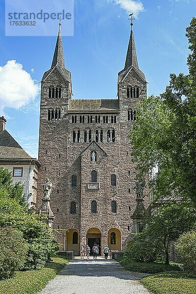 Karolingisches Westwerk  Benediktinerabtei Corvey  Höxter  Nordrhein-Westfalen  Deutschland  Europa