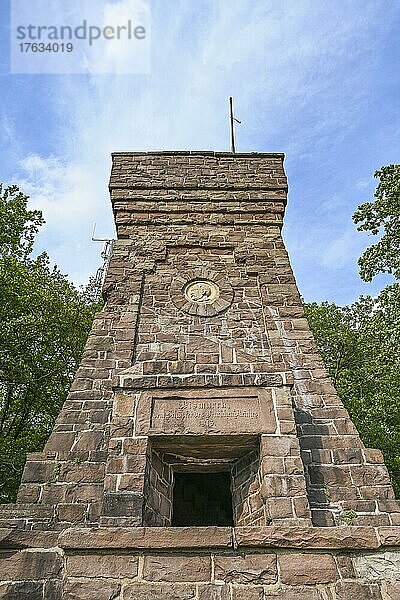 Bismarckturm auf dem Eckberg  Münchhausenstadt Bodenwerder  Niedersachsen  Deutschland  Europa