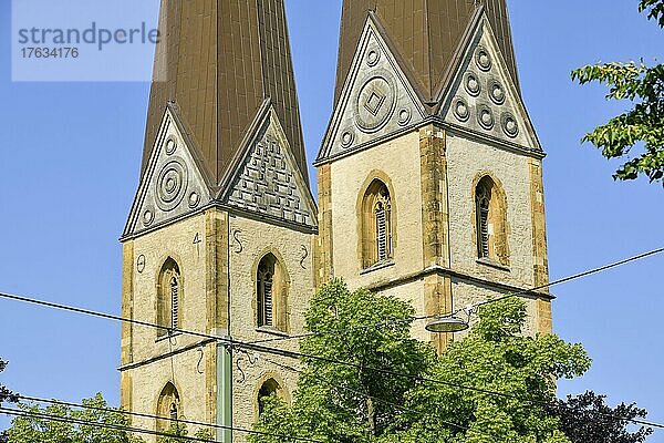 Neustädter Marienkirche  Papenmarkt  Bielefeld  Nordrhein-Westfalen  Deutschland  Europa