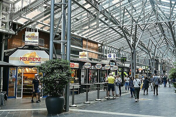 Einkaufszentrum LLoyd-Passage  Bremen  Deutschland  Europa