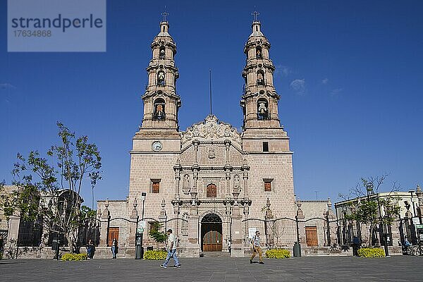 Catedral Basilica de Nuestra Senora de la Asuncion  Plaza de la Patria  Aguascalientes  Mexiko  Mittelamerika