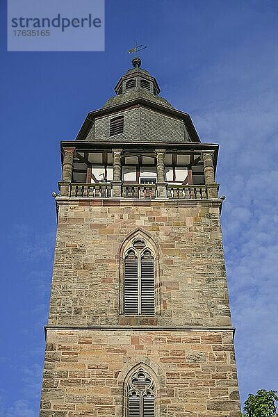 Nikolaiturm  Eschwege  Hessen  Deutschland  Europa