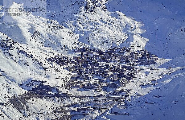 Bergort Val Thorens  Vallee des Belleville  Departement Savoie  Frankreich  Europa