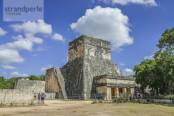 Jaguartempel  El Templo del Jaguar  Chichen Itza  Yucatan  Mexiko  Mittelamerika