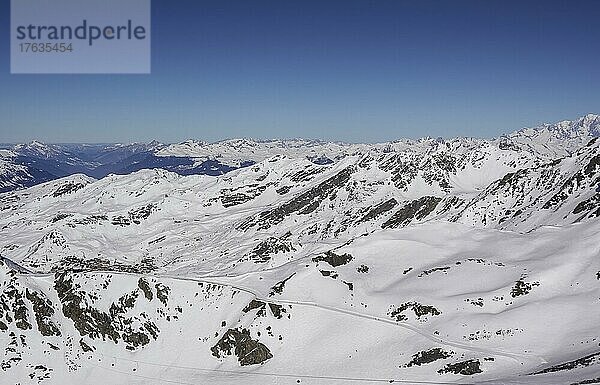 Bergort Val Thorens  Vallee des Belleville  Departement Savoie  Frankreich  Europa