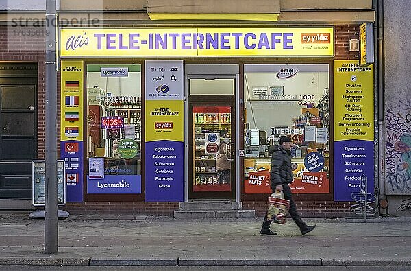Internet-Cafe  Kaisereiche  Friedenau  Tempelhof-Schöneberg  Berlin  Deutschland  Europa