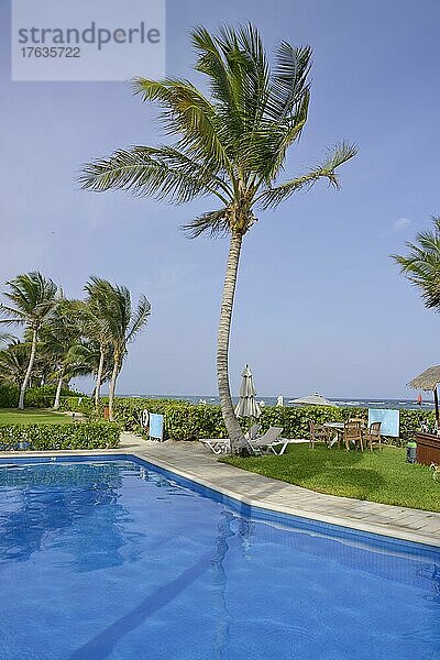 Swimmingpool  Hotelanlage Las Villas Akumal  Akumal  Quintana Roo  Mexiko  Mittelamerika