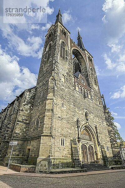 Jakobskirche  Köthen  Sachsen-Anhalt  Deutschland  Europa