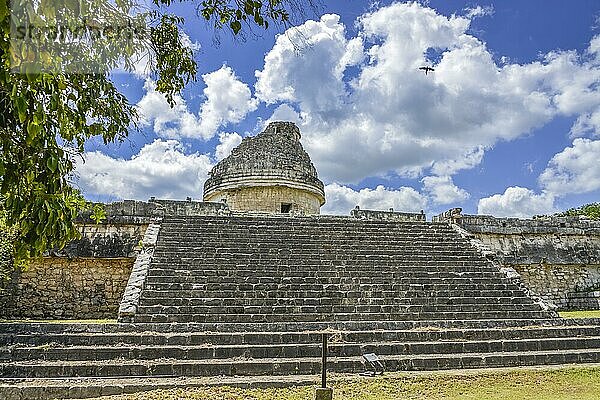 Observatorium El Caracol  Mayaruinen  Chichen Itza  Yucatan  Mexiko  Mittelamerika