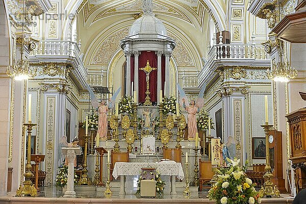 Catedral Basilica de Nuestra Senora de la Asuncion  Plaza de la Patria  Aguascalientes  Mexiko  Mittelamerika