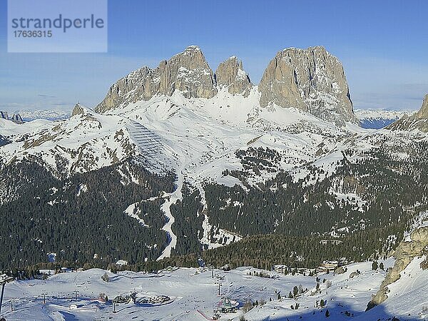 Plattkofelgruppe  Dolomiten  Italien  Europa