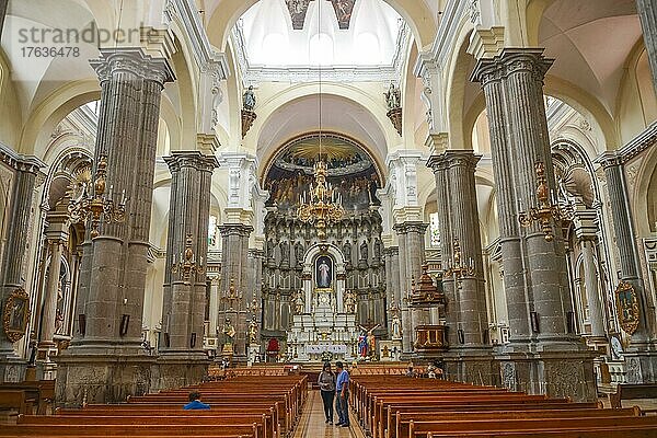 Iglesia de la Compania  Puebla  Mexiko  Mittelamerika