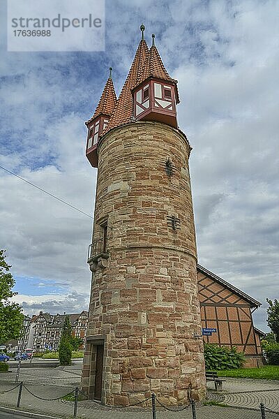 Dünzebacher Torturm  Eschwege  Hessen  Deutschland  Europa