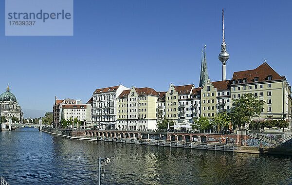 Nikolaiviertel  Mitte  Berlin  Deutschland  Europa