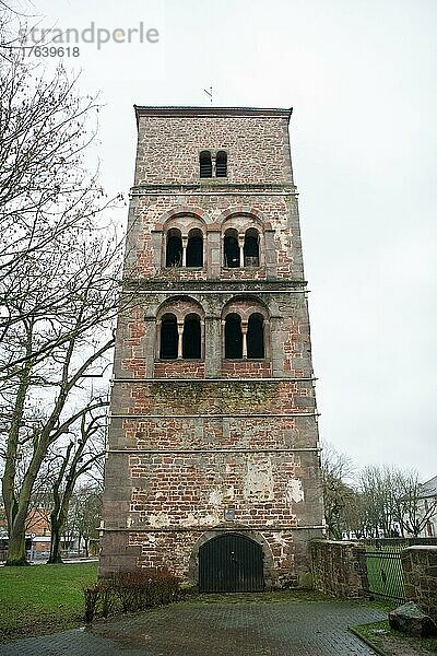 Katharinenturm  Teil der Stiftsruine  Bad Hersfeld  Hessen