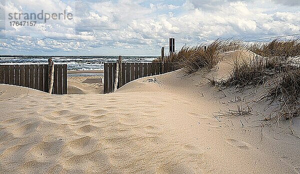 Strand und Ostsee bei Baabe  Ostseeinsel Rügen  Mecklenburg-Vorpommern  Deutschland  Europa