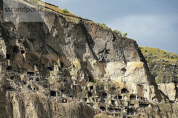 Höhlenstadt Wardsia  Höhlenwohnungen  UNESCO Welterbe  Achalkalaki  Region Samzche-Dschawachetien. Georgien