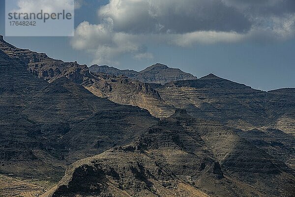 Landschaft um Los Azulejos De Veneguera  bei Mogan  Gran Canaria