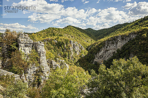 Griechenland  Epirus  Vikos-Schlucht im Vikos-Aoos-Nationalpark