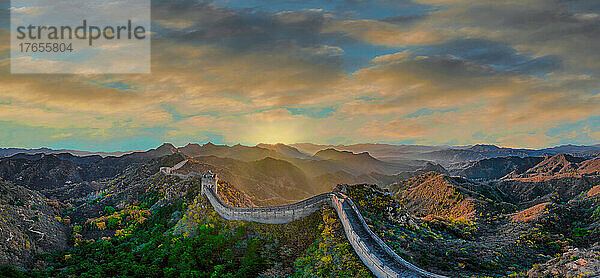 Chinesische Mauer von Peking  China