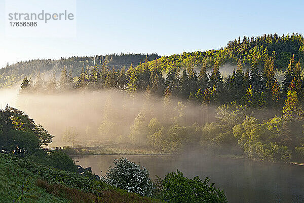 Morgenszene im Snowdonia-Nationalpark