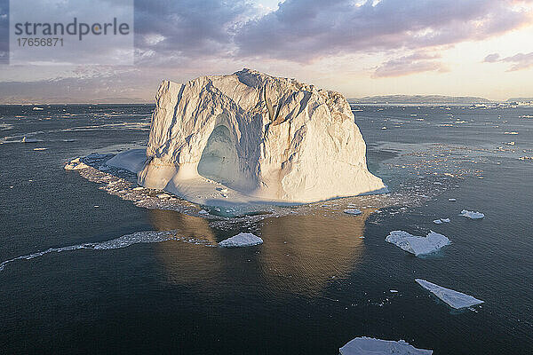 Extreme Eisberge aus der Luft
