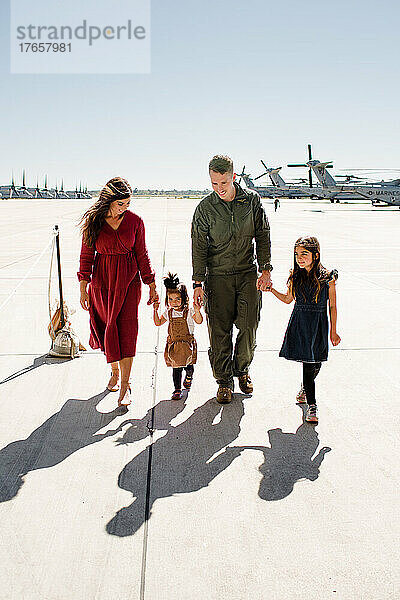Militärfamilientreffen im Miramar in San Diego