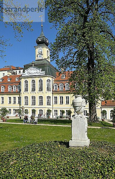 Gohliser Schlösschen  Barockschloss  Leipzig  Sachsen  Deutschland  Europa