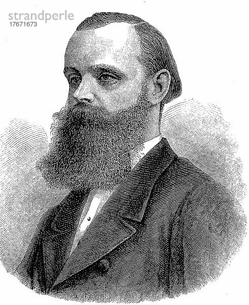 Karl Klaus von der Decken  Carl Claus von der Decken  8. August 1833  2. Oktober 1865  war ein deutscher Entdecker und Afrikareisender. Er war auch als Botaniker tätig und beschäftigte sich mit Farnen  Historisch  digitale Reproduktion einer Originalvorlage aus dem 19. Jahrhundert