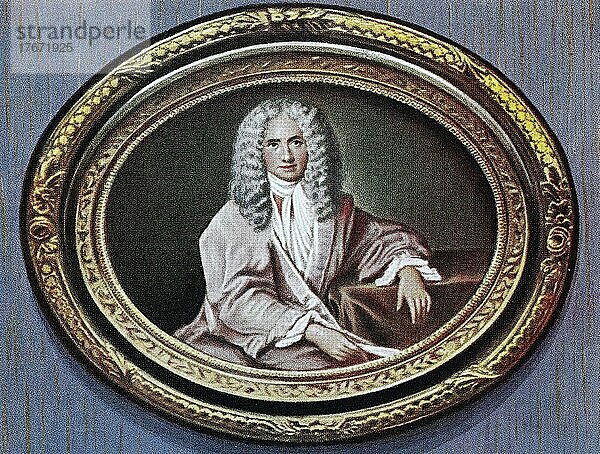 François-Marie Arouet  21. November 1694  30. Mai 1778  bekannt unter seinem Namen Voltaire  war ein französischer Schriftsteller  Historiker und Philosoph der Aufklärung  Historisch  digitale Reproduktion einer Originalvorlage aus dem 19. Jahrhundert