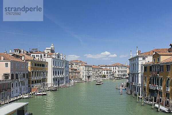 View of Venice and the Grand Canal  Venice  Italy